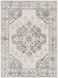 Roma 108 X 79 inch Ivory Rug in 7 x 9, Rectangle