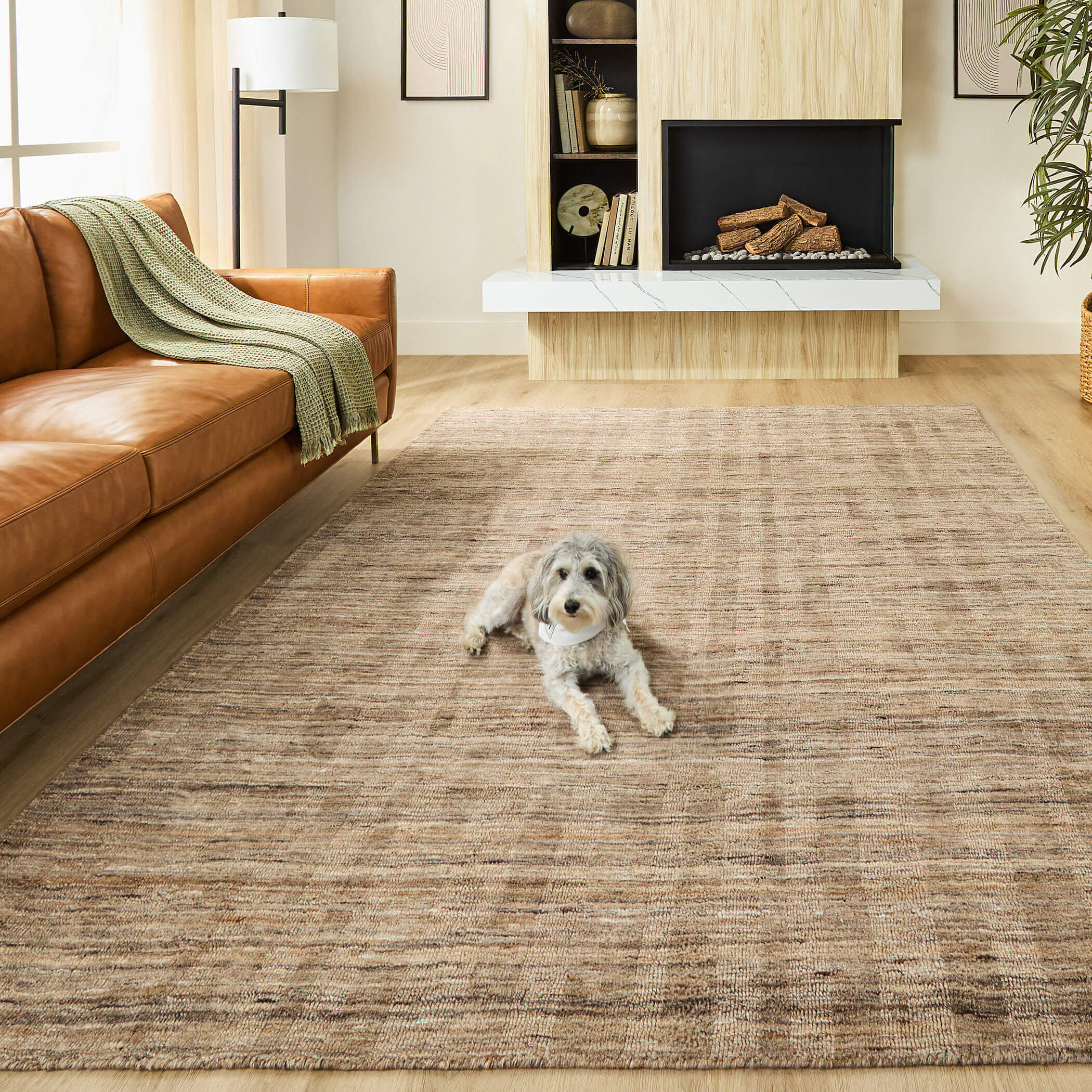 Pari 130 X 94 inch Neutral Rug in 8 x 11