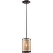 Diffusion 1 Light 6 inch Oil Rubbed Bronze Mini Pendant Ceiling Light