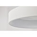 Orbit LED 23.5 inch White Flush Mount Ceiling Light