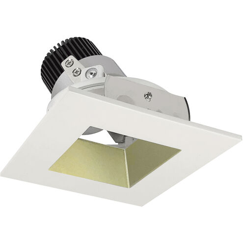 Iolite Champagne Haze with Matte Powder White Recessed Light in Champagne / Matte Powder White, 1000, 5000K, Square/Square Reflector