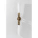 Darby 2 Light 4.75 inch Patina Brass ADA Wall Sconce Wall Light