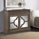 Milton Natural Wood-Mirrored Chest