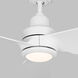 Ruhlmann 52 inch Matte White Indoor/Outdoor Smart Ceiling Fan