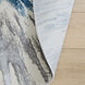 Darica Blue Rug in 7 Round