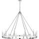 Barclay 12 Light 48 inch Polished Nickel Chandelier Ceiling Light