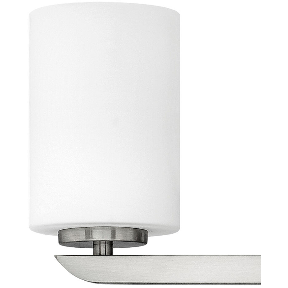 Kyra 3 Light 24 inch Brushed Nickel Vanity Light Wall Light
