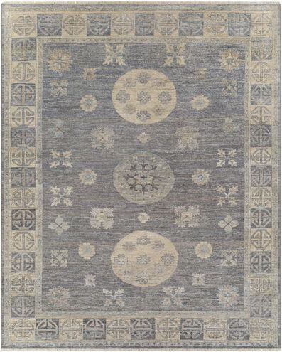 Khotan 144 X 108 inch Grey Rug, Rectangle