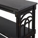 Signature 47 X 14 inch Black with Distressing Console Table