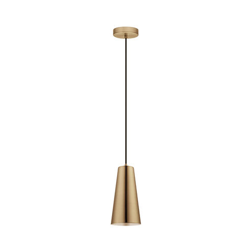 Pratella 1 1 Light 5.43 inch Brushed Gold Mini Pendant Ceiling Light