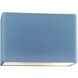 Ambiance 2 Light 16.5 inch Sky Blue Wall Sconce Wall Light