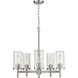 Winslett 23.75 inch 60.00 watt Pewter Chandelier Ceiling Light