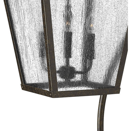 Heritage Trellis Outdoor Wall Mount Lantern in Regency Bronze, Non-LED, Extra Large