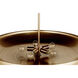 Isabel 5 Light 32 inch Satin Brass Convertible Semi-Flush Ceiling Light