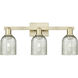 Arcadia Caledonia 3 Light 24 inch Antique Brass Bath Vanity Light Wall Light in Mica