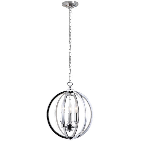 Karland LED 14 inch Polished Chrome Chandelier Ceiling Light
