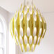 Chimes 90 Light 24.25 inch Satin Brass Pendant Ceiling Light