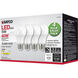 Lumos LED Medium Type A 5.00 watt 3000K Light Bulb