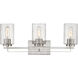 Orella 3 Light 24 inch Satin Nickel Vanity Light Wall Light