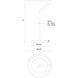 Roda 15 inch 16 watt Black Table Lamp Portable Light