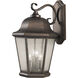 Martinsville 4 Light 12.00 inch Outdoor Wall Light