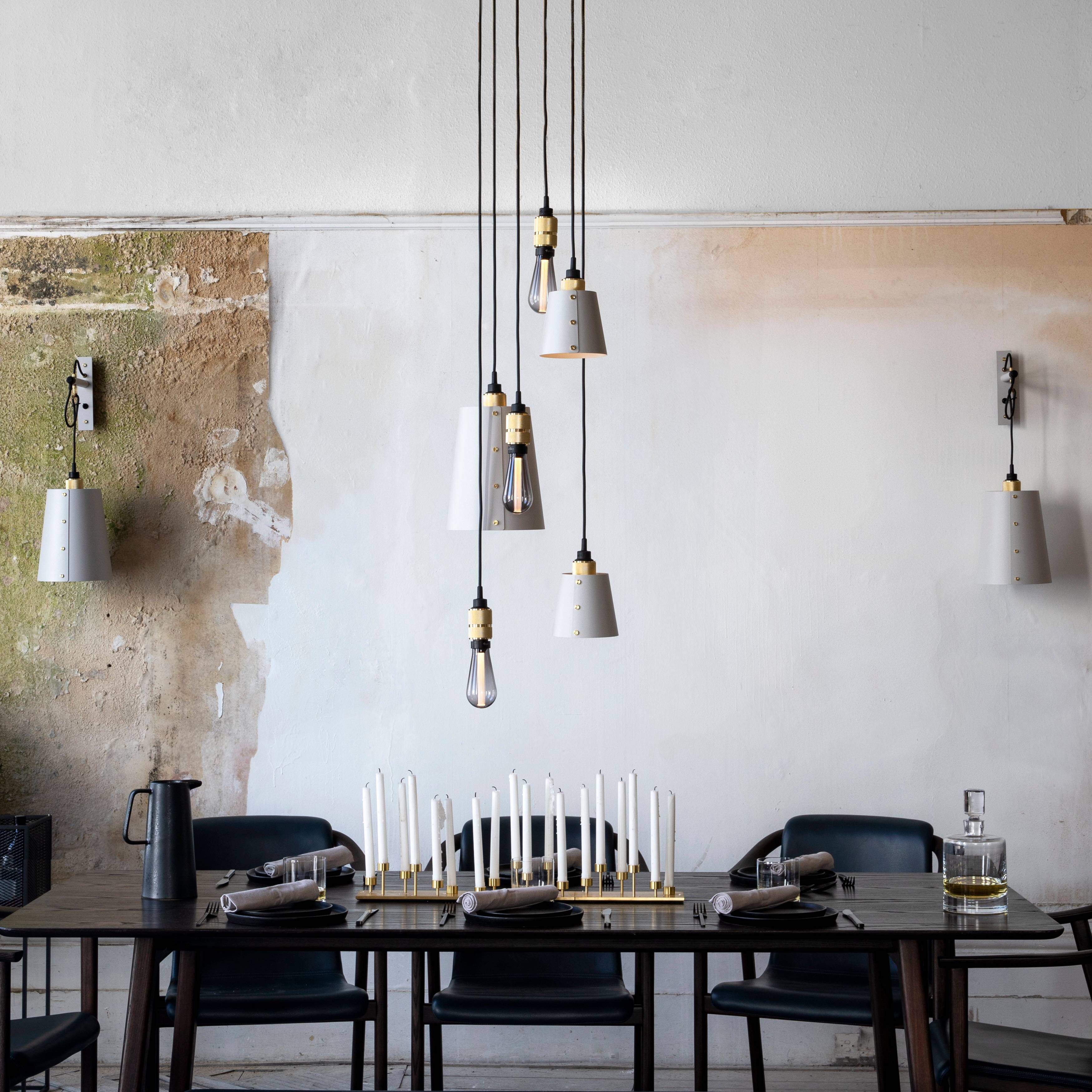 Hooked 6.0 LED 8.27 inch Stone / Smoked Bronze Pendant Ceiling Light, Mix