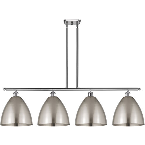 Ballston Dome 4 Light 50 inch Brushed Satin Nickel Island Light Ceiling Light