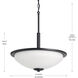 Replay 3 Light 16.63 inch Black Pendant Ceiling Light