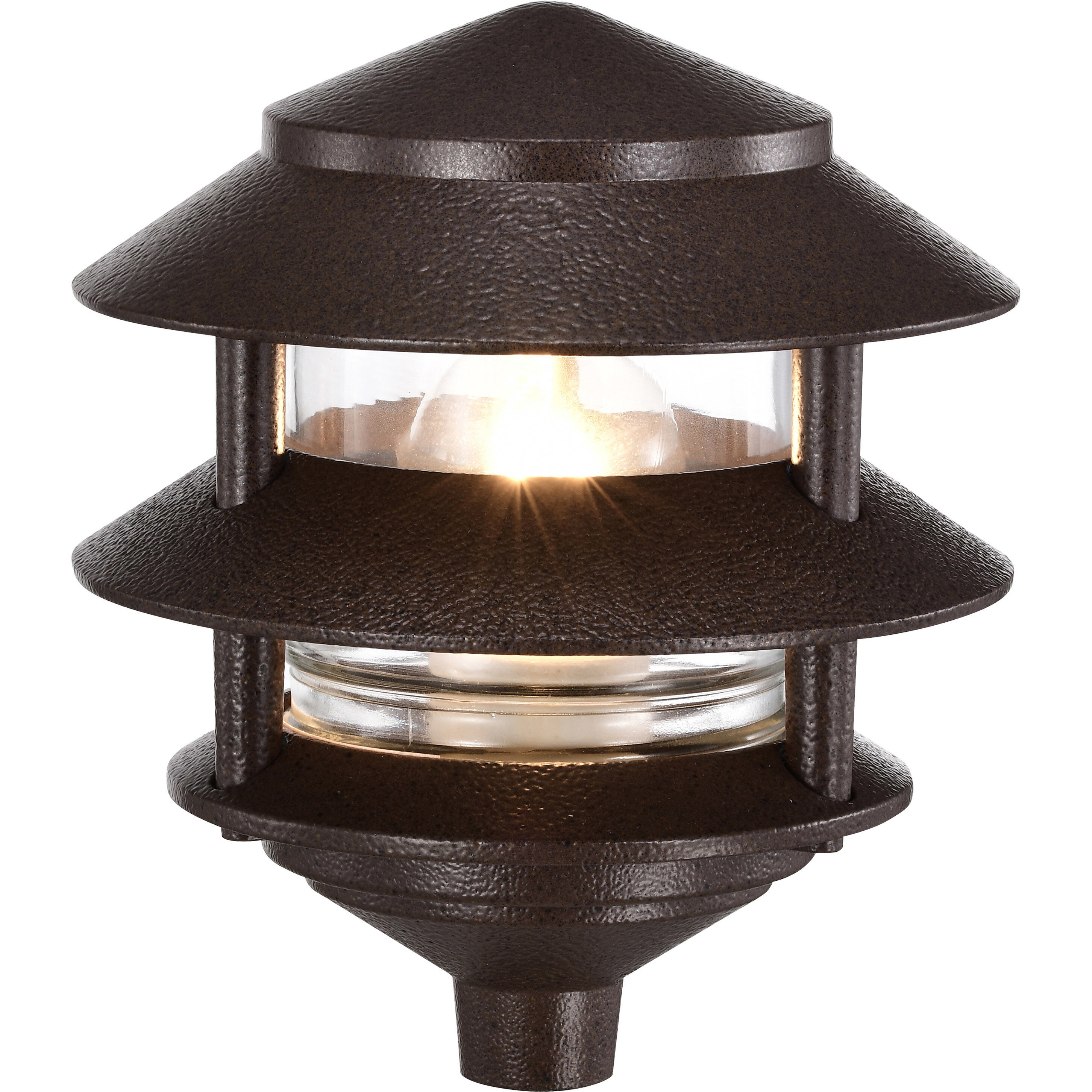Brentwood 120V 75.00 watt Old Bronze Outdoor Path Light