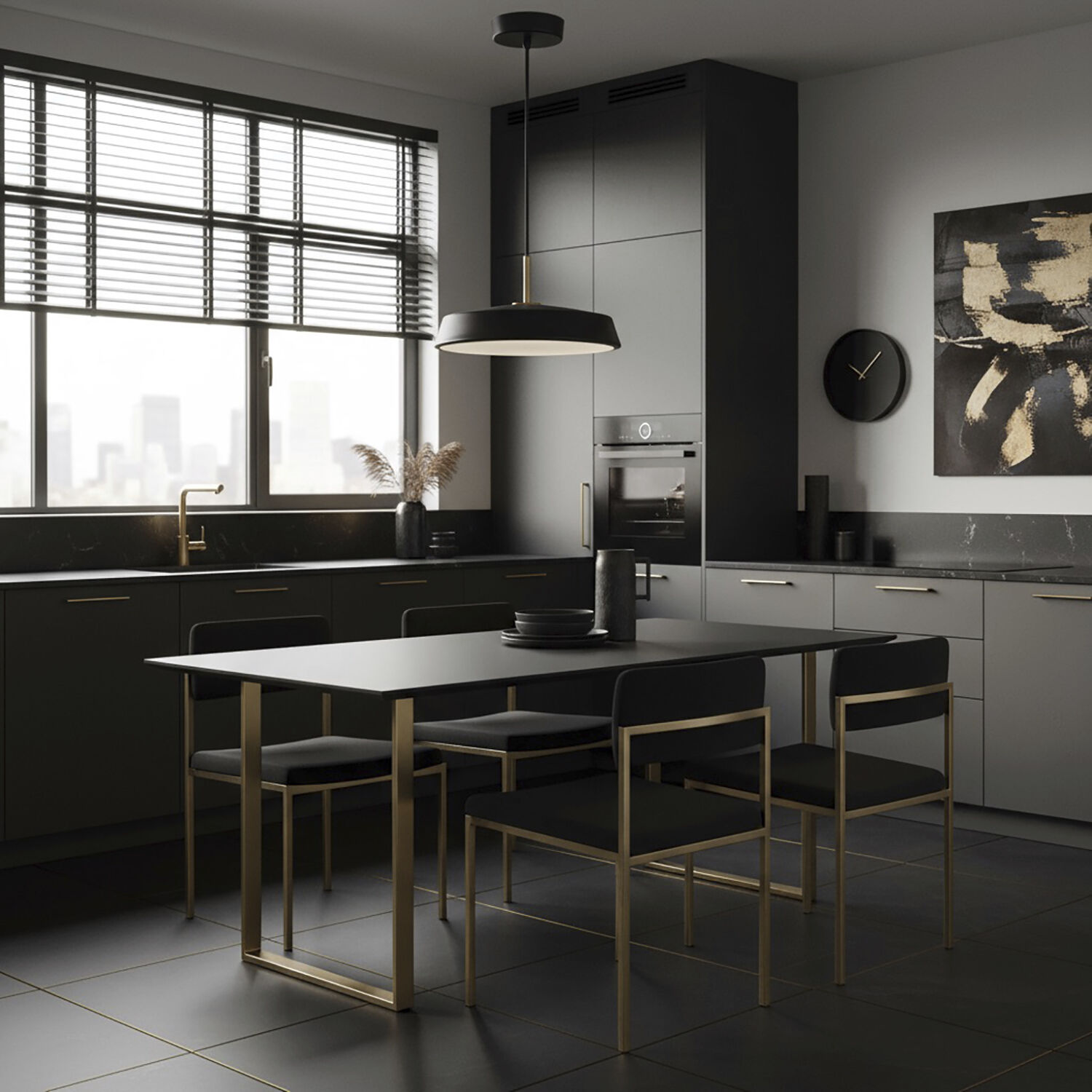 Lexi LED 12 inch Black Pendant Ceiling Light