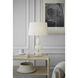 Thomas O'Brien Dani 27.5 inch 100.00 watt Alabaster Table Lamp Portable Light, Medium