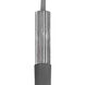 Ziggy 1 Light 12 inch Matte Gray with Slate Bronze Indoor Pendant Ceiling Light