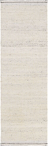Nottingham 96 X 30 inch Black Rug in 2.5 x 8, Runner