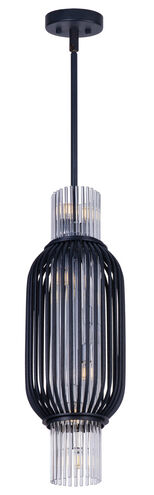 Aviary LED 9 inch Anthracite Single Pendant Ceiling Light