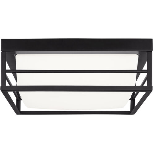 Dearborn LED 12 inch Midnight Black Ceiling Flush Mount Ceiling Light