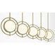 Spectr LED 62 inch Soft Brass Island Light Ceiling Light