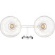 Carver 2 Light 19.5 inch Chrome Bath Vanity Light Wall Light