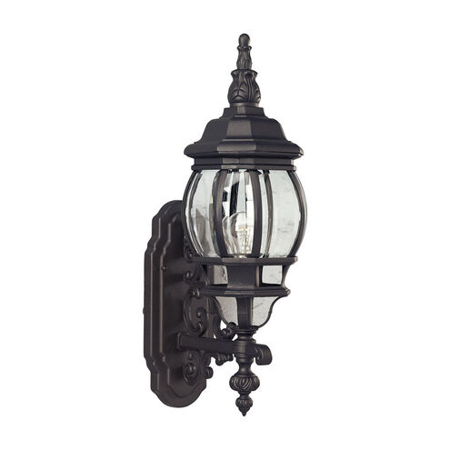 Signature 1 Light 22 inch Black Outdoor Wall Light