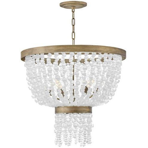 Dune LED 25 inch Burnished Gold Chandelier Ceiling Light