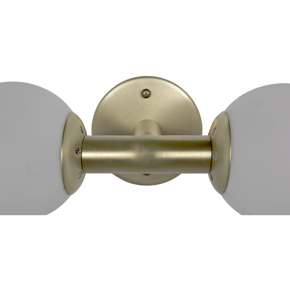 Antiope 2 Light 13.5 inch Antique Brass Sconce Wall Light