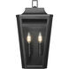 Sumerlin 2 Light 19 inch Powder Coated Black Outdoor Wall Sconce
