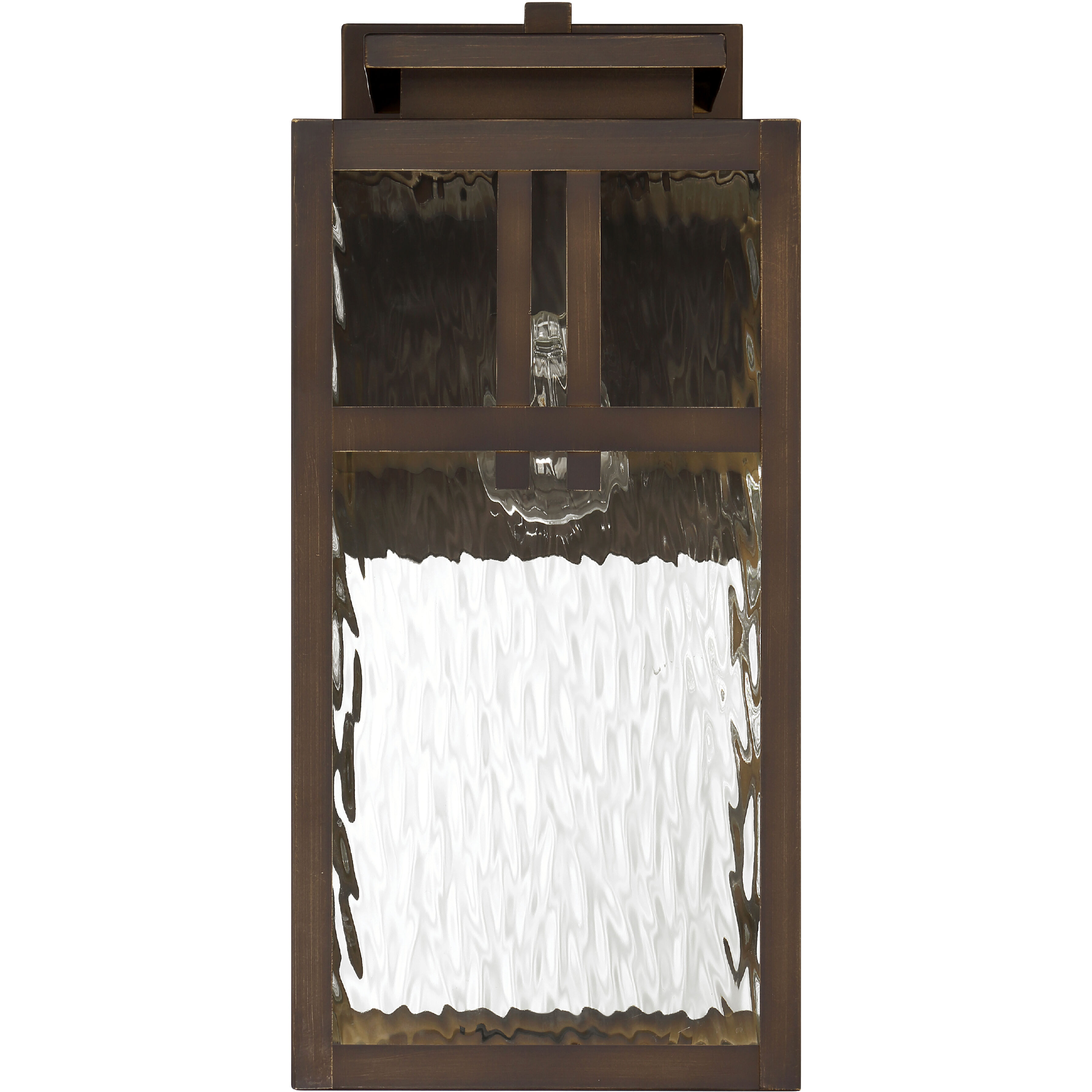 Aspenbrook 1 Light 17 inch Matte Bronze Outdoor Wall Light, Large