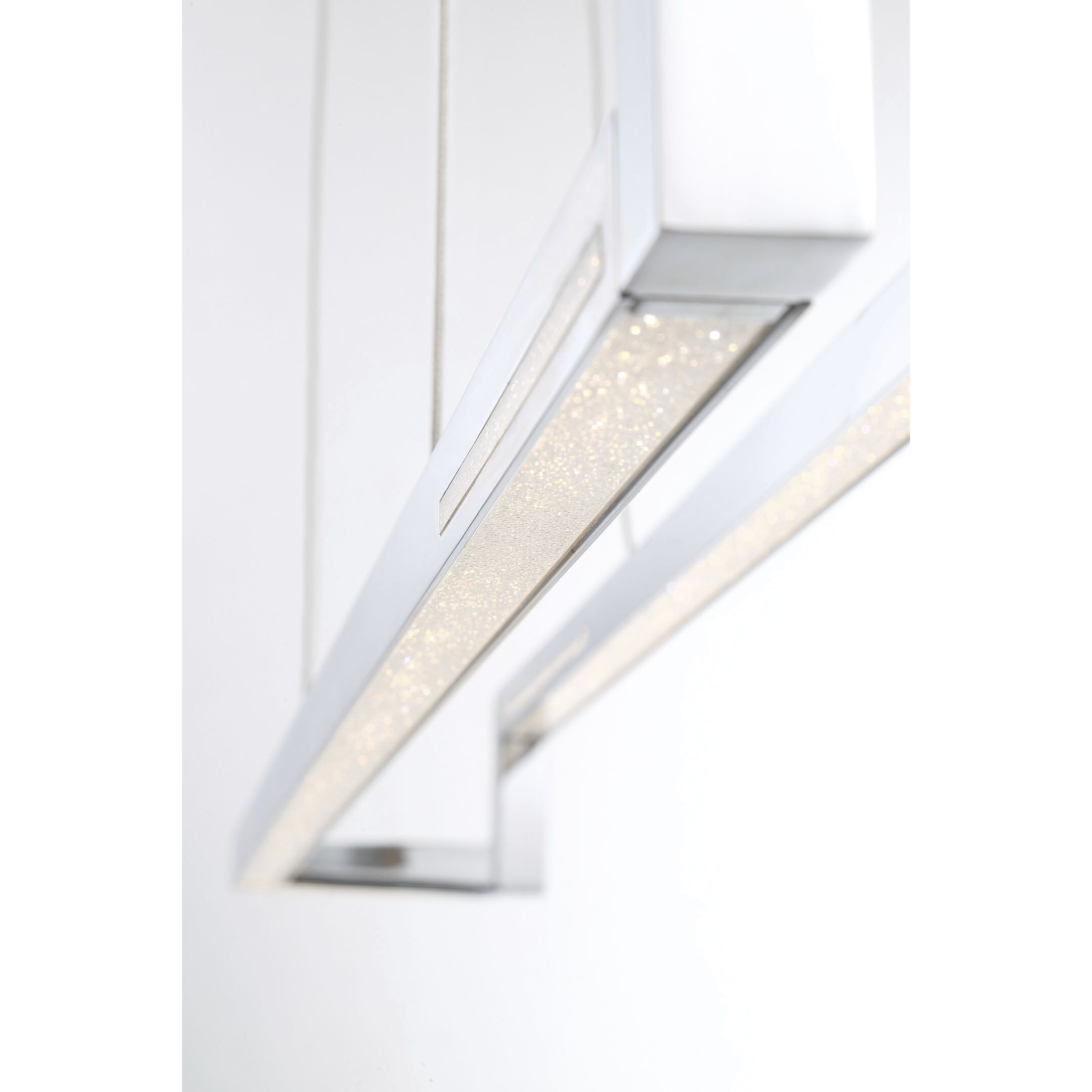 Clinton LED 6 inch Chrome Chandelier Ceiling Light, Small