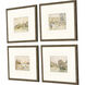 Petite Landscapes Multi and Blue and Green and Yellow Framed Art