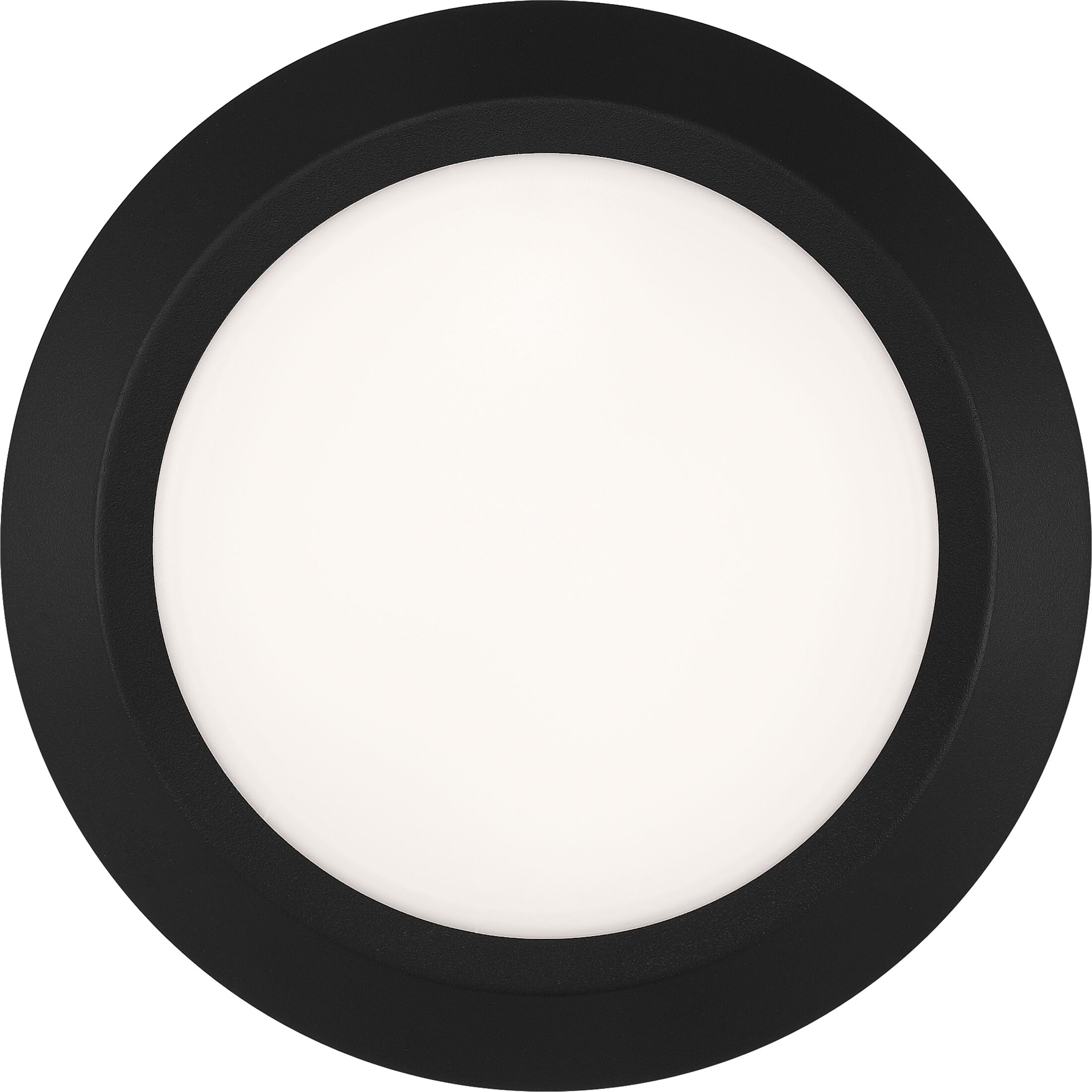 Verge LED 6 inch Earth Black Flush Mount Ceiling Light