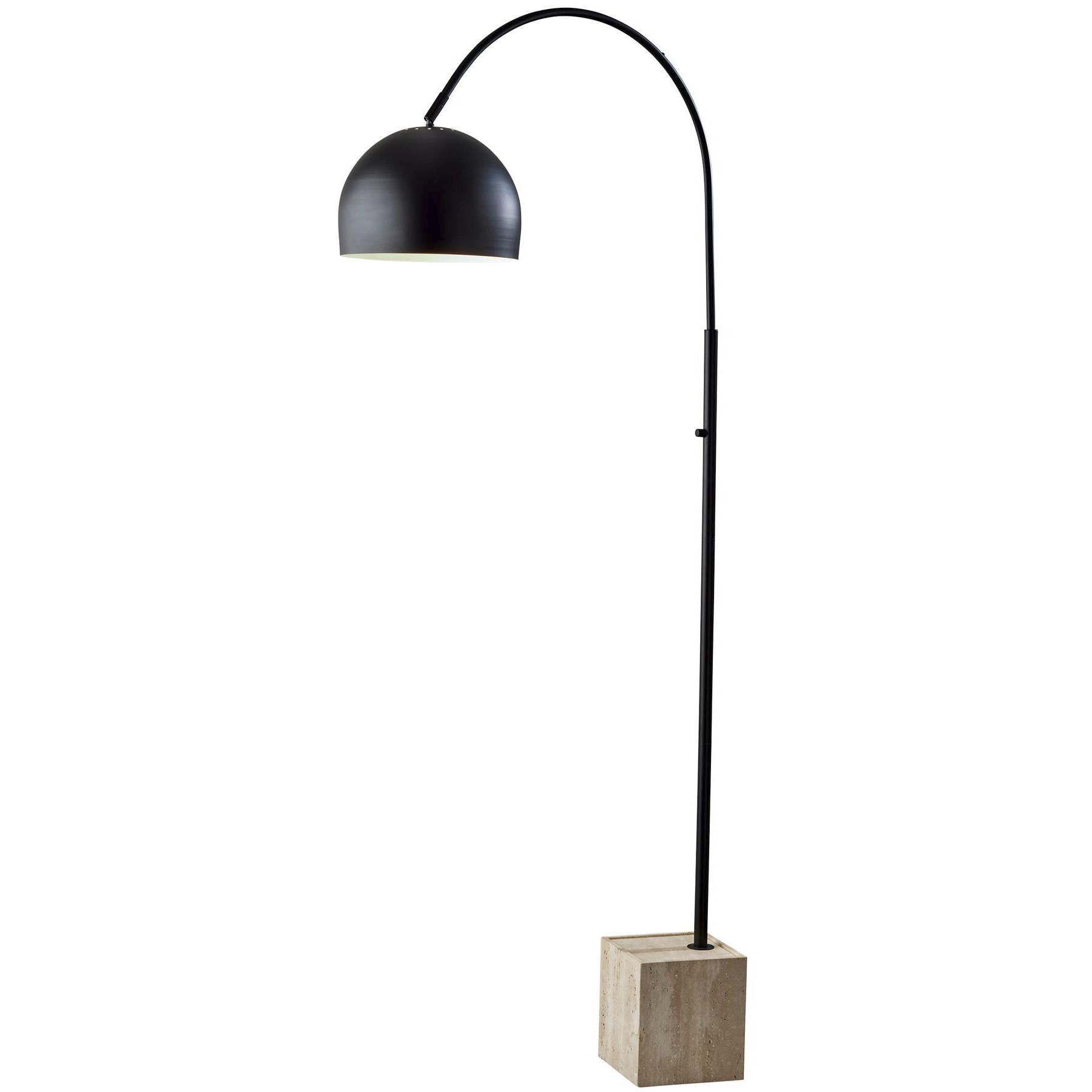 Wilder 77 inch 40.00 watt Black Arc Floor Lamp Portable Light