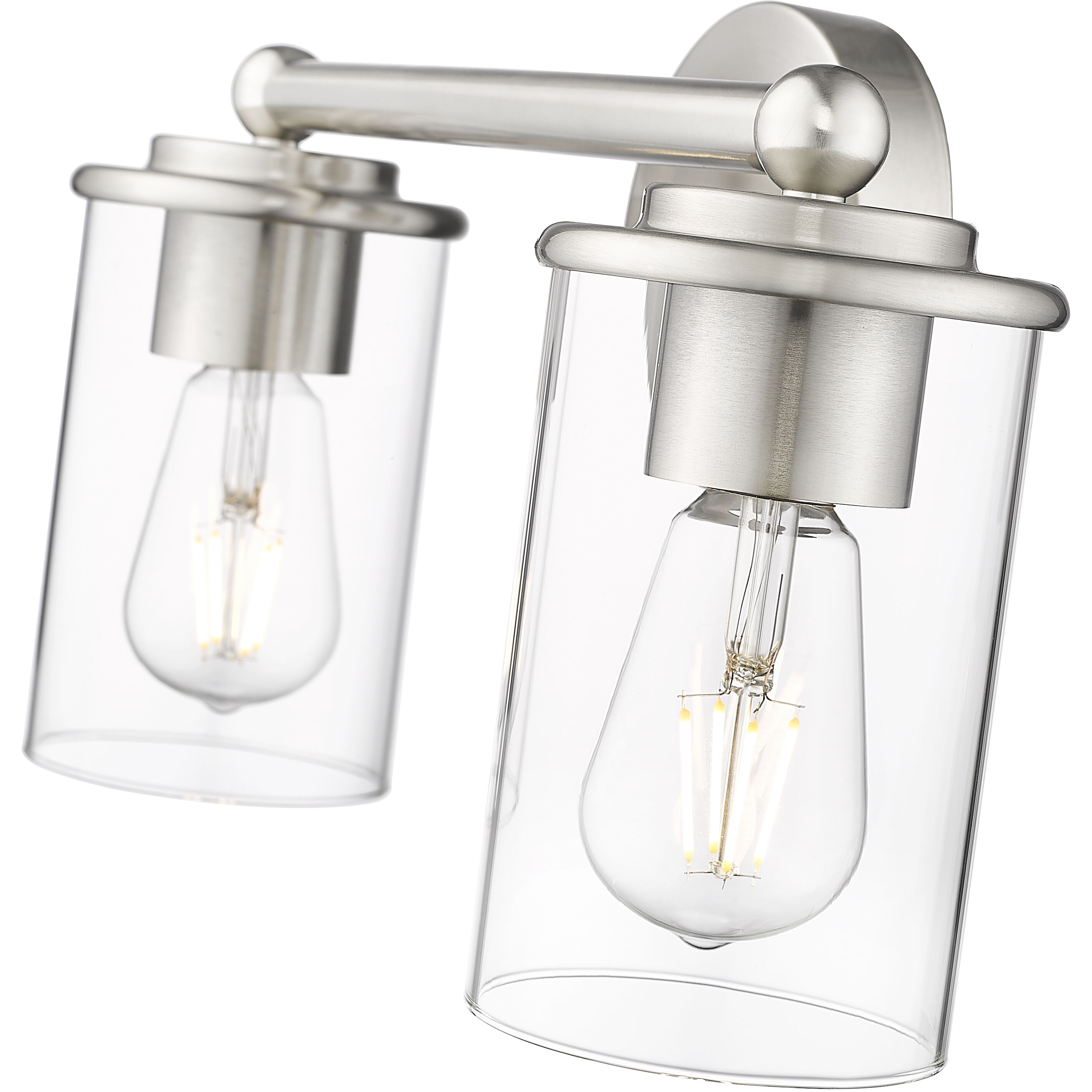 Thayer 2 Light 16 inch Brushed Nickel Vanity Wall Light