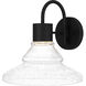 Felix LED 14 inch Matte Black Outdoor Wall Lantern