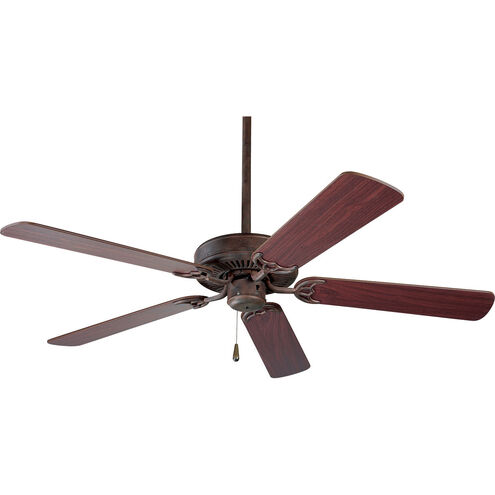 AirPro 52 inch Cobblestone Ceiling Fan in Rosewood/Honey Pine