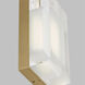 Sean Lavin Milley Wall Sconce Wall Light in LED 90 CRI 3000K, Natural Brass